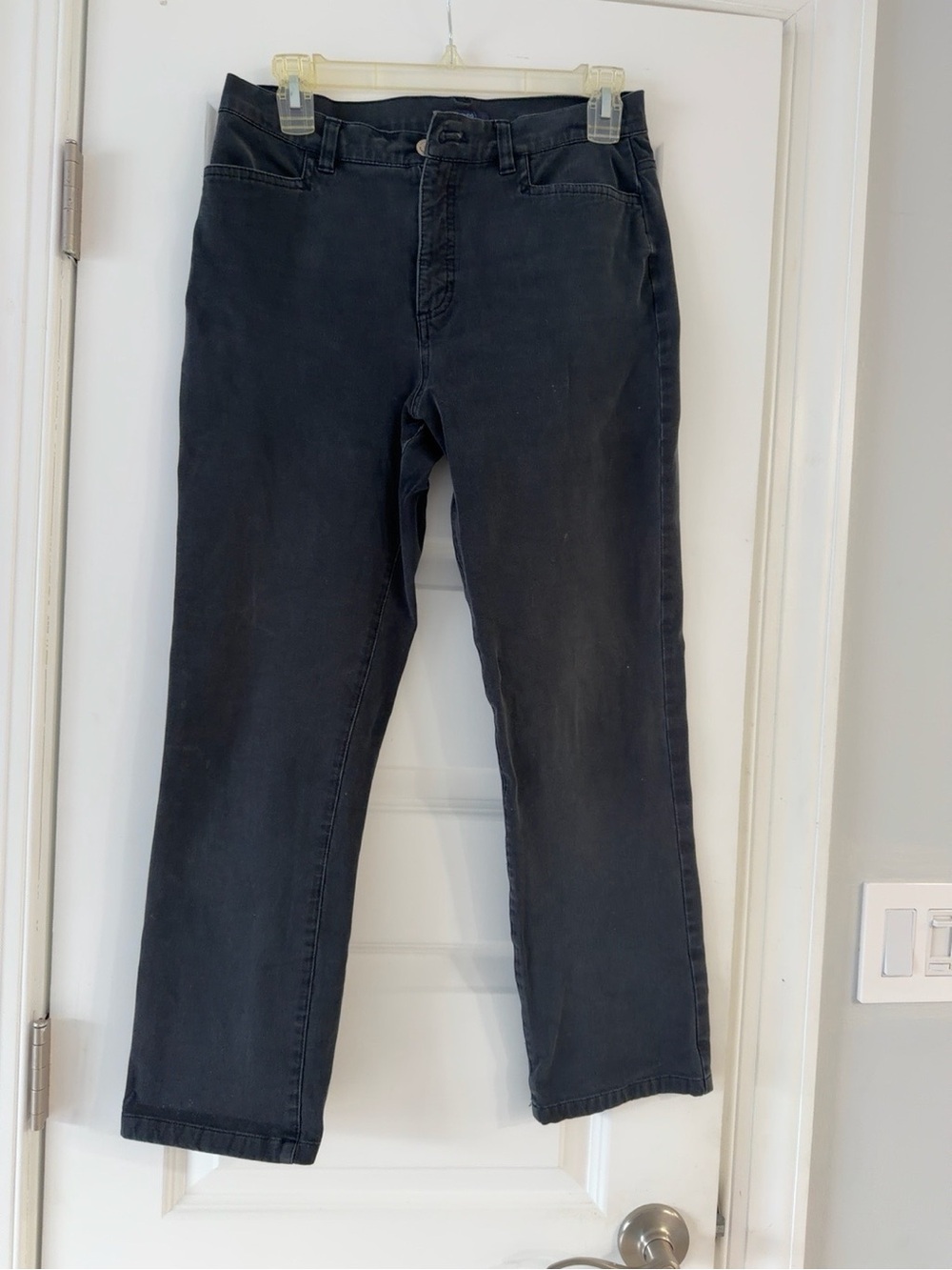 Westbound Women’s Black Stretch Straight Leg Jeans Size 6 Short 6S
